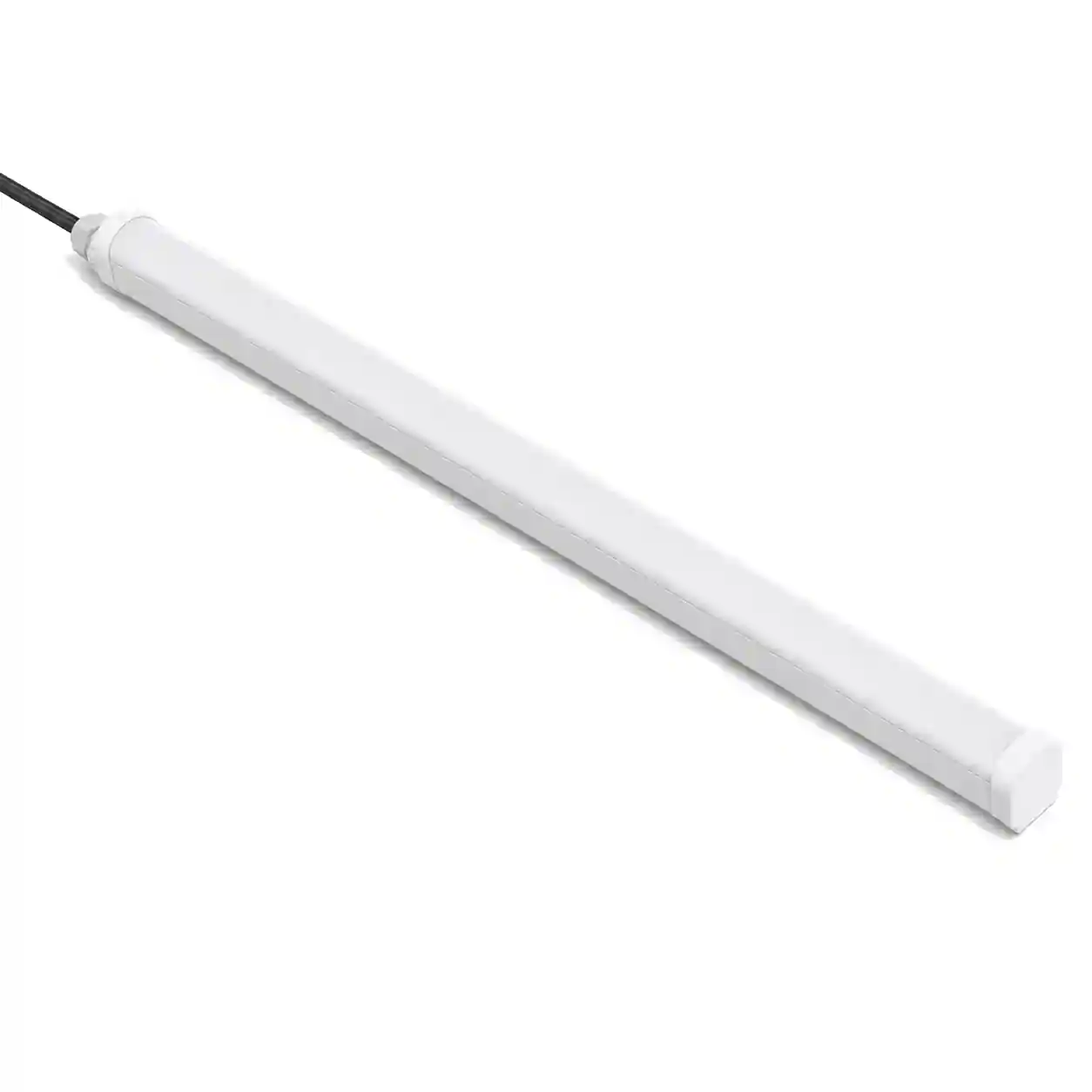 Lineární prachotěsné LED svítidlo SR05 izolované na bílém pozadí